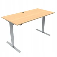 Biurka - Biurko regulowane na komputer elektryczne 180x80cm - miniaturka - grafika 1