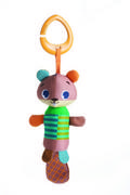 Zawieszki dla dzieci i niemowląt - Tiny Love Zabawa na łące, zawieszka-dzwoneczek Bóbr Albert - miniaturka - grafika 1