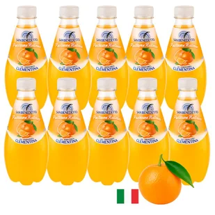 Lemoniada z mandarynek Clementina 400ml -x 10 San Benedetto - Napoje gazowane - miniaturka - grafika 1