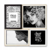 Ramki na zdjęcia - ZEP Ramka Lotus 2x10x15 10x10 15x15 Wood Gallery LA334Q - miniaturka - grafika 1