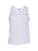 Koszulki i topy damskie - Dare 2b Top funkcyjny "Modernize II Vest" w kolorze białym - miniaturka - grafika 1