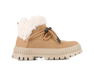 Palladium Damskie Pallashock Lo Botki zimowe, br?zowy, 35.5 EU - Botki damskie - miniaturka - grafika 1