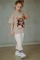 Koszulki dla chłopców - T-shirt oversize Biscuit Teddy - miniaturka - grafika 1