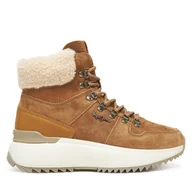 Botki damskie - Trzewiki Pepe Jeans Kimi Desert W PLS600023 Brązowy - miniaturka - grafika 1