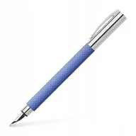 Pióra wieczne - Faber-Castell Ambition OpArt Blue Lagoon pióro wieczne m - miniaturka - grafika 1