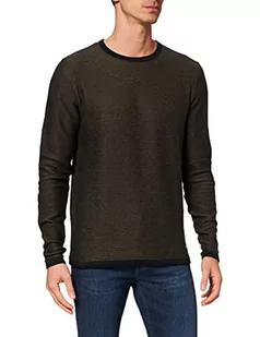 Blend Sweter męski, 194007_czarny, M - Swetry męskie - miniaturka - grafika 1