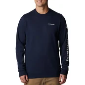 Bluzy sportowe damskie - Bluza Columbia Trek Crew 1957933469 - granatowa - miniaturka - grafika 1