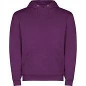 Bluzy dla dziewczynek - Bluza Dziecięca Dresowa z Kapturem JAKOŚĆ ROLY Capucha SU1087 FIOLET 152 - miniaturka - grafika 1