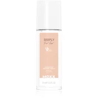 Wody i perfumy damskie - MEXX Dezodorant naturalny spray Simply for Her 75 ml - miniaturka - grafika 1