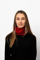 Apaszki i szaliki męskie - OPOS RWS - komin golf z wełny merino czerwony - miniaturka - grafika 1