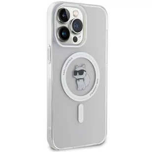 Karl Lagerfeld KLHMP15XHFCCNOT iPhone 15 Pro Max 6.7" transparent hardcase IML Choupette MagSafe - Etui i futerały do telefonów - miniaturka - grafika 4