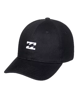 Czapki męskie - Quiksilver Męski fale, czapka snapback, czarna, jeden rozmiar, czarny, jeden rozmiar - grafika 1