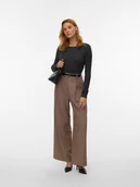 Swetry damskie - Vero Moda Sweter w kolorze antracytowym - miniaturka - grafika 1