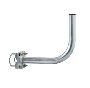 Blow Uchwyt maszt antenowy balkonowy, z płytą czołową 38/300, cynkowany - Uchwyty i mocowania do anten satelitarnych - miniaturka - grafika 1