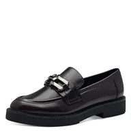 Kapcie damskie - MARCO TOZZI Damskie kapcie 2-24313-43, Szczotka bordowa, 36 EU - miniaturka - grafika 1