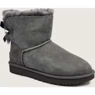 Śniegowce damskie - UGG Śniegowce MINI BAILEY BOW II shearling zamsz - miniaturka - grafika 1