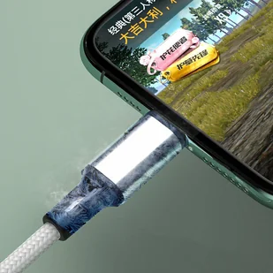 Wozinsky Kabel przewód USB - Lightning 2,4A 1m biały WUC-L1W - Kable USB - miniaturka - grafika 13