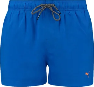 Puma Spodenki kąpielowe męskie Puma Swim Men Length Swim niebieskie 907658 20 S - Kąpielówki męskie - miniaturka - grafika 1