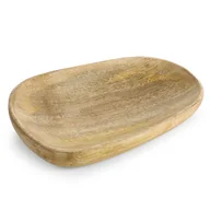 Tace i patery - Patera dekoracyjna szerokość: 18 x 14 cm, kolor: brązowy szt. 4 - miniaturka - grafika 1