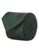 Krawaty i muchy męskie - Andrew James - Krawat jedwabny męski, zielony - miniaturka - grafika 1