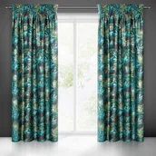 Zasłony - Zasłona gotowa na taśmie marszczącej DAVOS 270 x 140 cm wielokolorowy - miniaturka - grafika 1