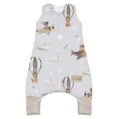 Śpiworki dla dzieci - Śpiworek z nogawkami 1,5 TOG Lot Balonem 12m+, Albero Mio - miniaturka - grafika 1