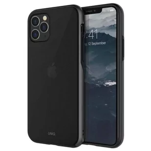 UNIQ etui Vesto Hue iPhone 11 Pro Max szary/gunmetal - Etui i futerały do telefonów - miniaturka - grafika 1