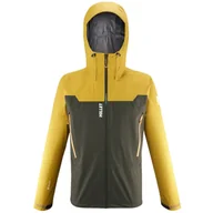 Kurtki i kamizelki sportowe męskie - Kurtka MILLET Kamet light GTX deep jungle/safran M - miniaturka - grafika 1