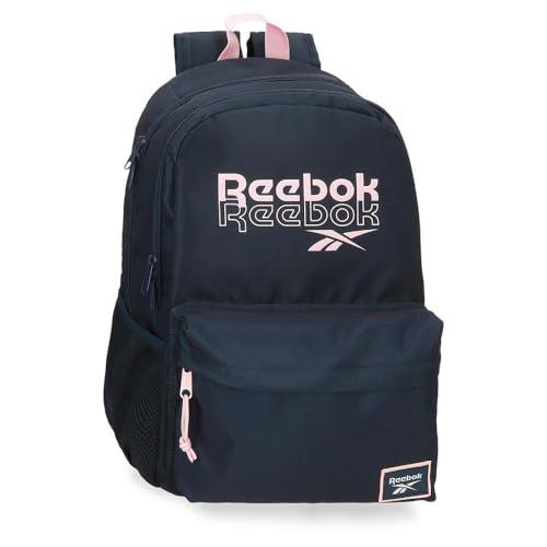 Reebok Binley Plecak Compact 2 Wheels Niebieski 32x43x21 cm Poliester by Joumma Bags, Niebieski, 32x43x21 cms, Kompaktowy plecak 2 koła