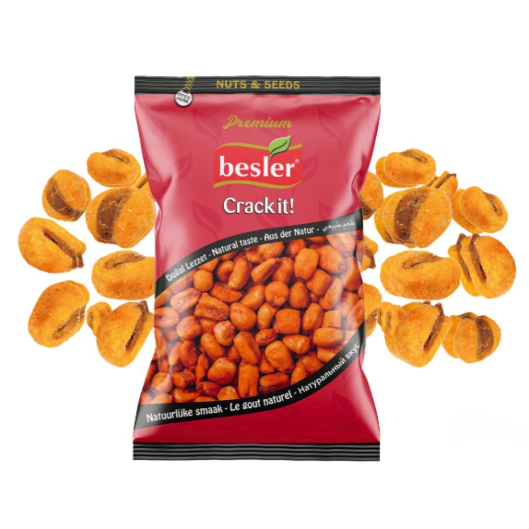 Kukurydza o Smaku Ketchupu Prażona & Solona 300g Besler