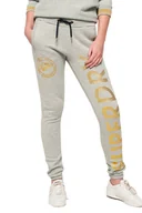 Spodnie damskie - Spodnie damskie Superdry Ace Sport joggery dresowe-XL - miniaturka - grafika 1