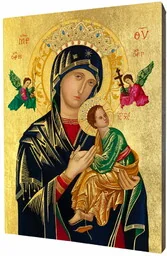 Ikona Matki Bożej Nieustającej Pomocy - Ikony i obrazy sakralne Ikona Matki Bożej Nieustającej Pomocy - Ikony i obrazy sakralne - miniaturka - grafika 1