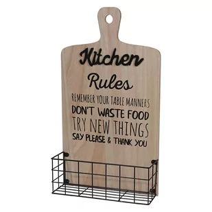 Wisząca Półka metalowa Loft Organizer na przyprawy - Półki do kuchni - miniaturka - grafika 5