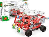 Szybkie dania obiadowe - ALEXANDER Mały Konstruktor STRAŻ POŻARNA Wóz Strażacki 314 Elementów klocki - miniaturka - grafika 1