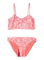 Stroje kąpielowe dla dziewczynek - Quiksilver Vacay for Life Crop Top Set Bikini Dziewczęce (Zestaw 1) - miniaturka - grafika 1