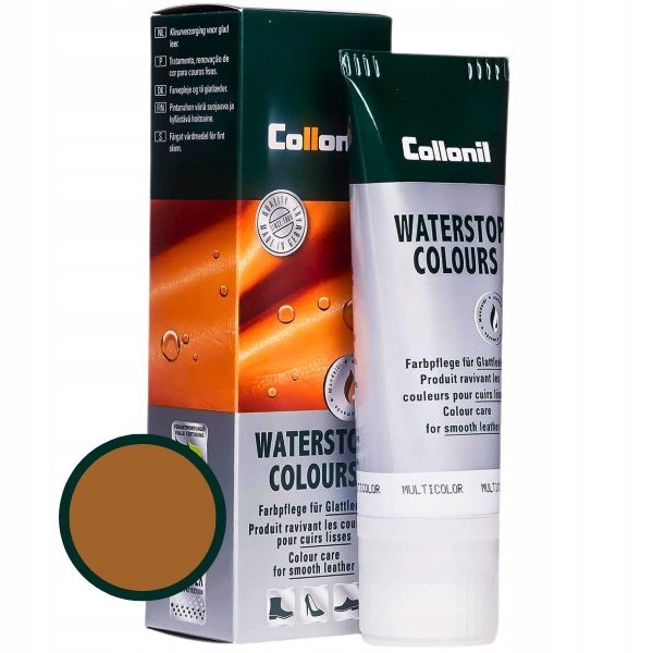Pasta Do Butów Impregnat Renowacja Koloru Waterstop 75ml 331 Brąz Collonil
