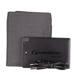 Portfel turystyczny z power bankiem Lifeventure RFiD Charger Wallet - Portfele - miniaturka - grafika 1