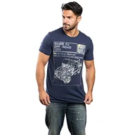 Koszulki męskie - Haynes T-shirt męski, granatowy, S - miniaturka - grafika 1