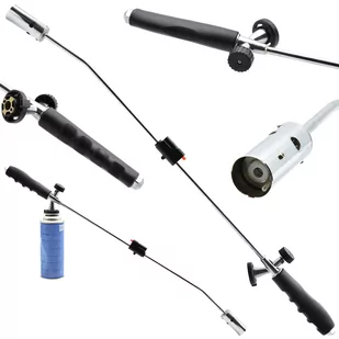 Wypalarka ogrodowa do chwastów - palnik na kartusze gazowe + 3 kartusze gazowe 400ml FALON-TECH - Lutownice - miniaturka - grafika 2