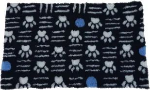 ZOLUX Posłanie izolujące dry bed z wzorem w łapki 75x120 kol. granatowy - Legowiska dla psów - miniaturka - grafika 1