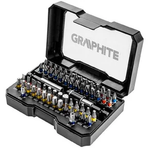 Graphite Zestaw bitów 56H600 - Klucze i nasadki - miniaturka - grafika 1