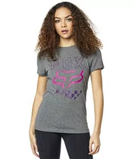 Koszulki i topy damskie - Fox T-shirt Lady Richter Heather Graphite Xs - grafika 1