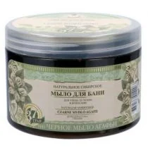 EURUS SP. Z O.O. AGAFII Mydło ziołowe naturalne czarne 500 ml - Mydła - miniaturka - grafika 6