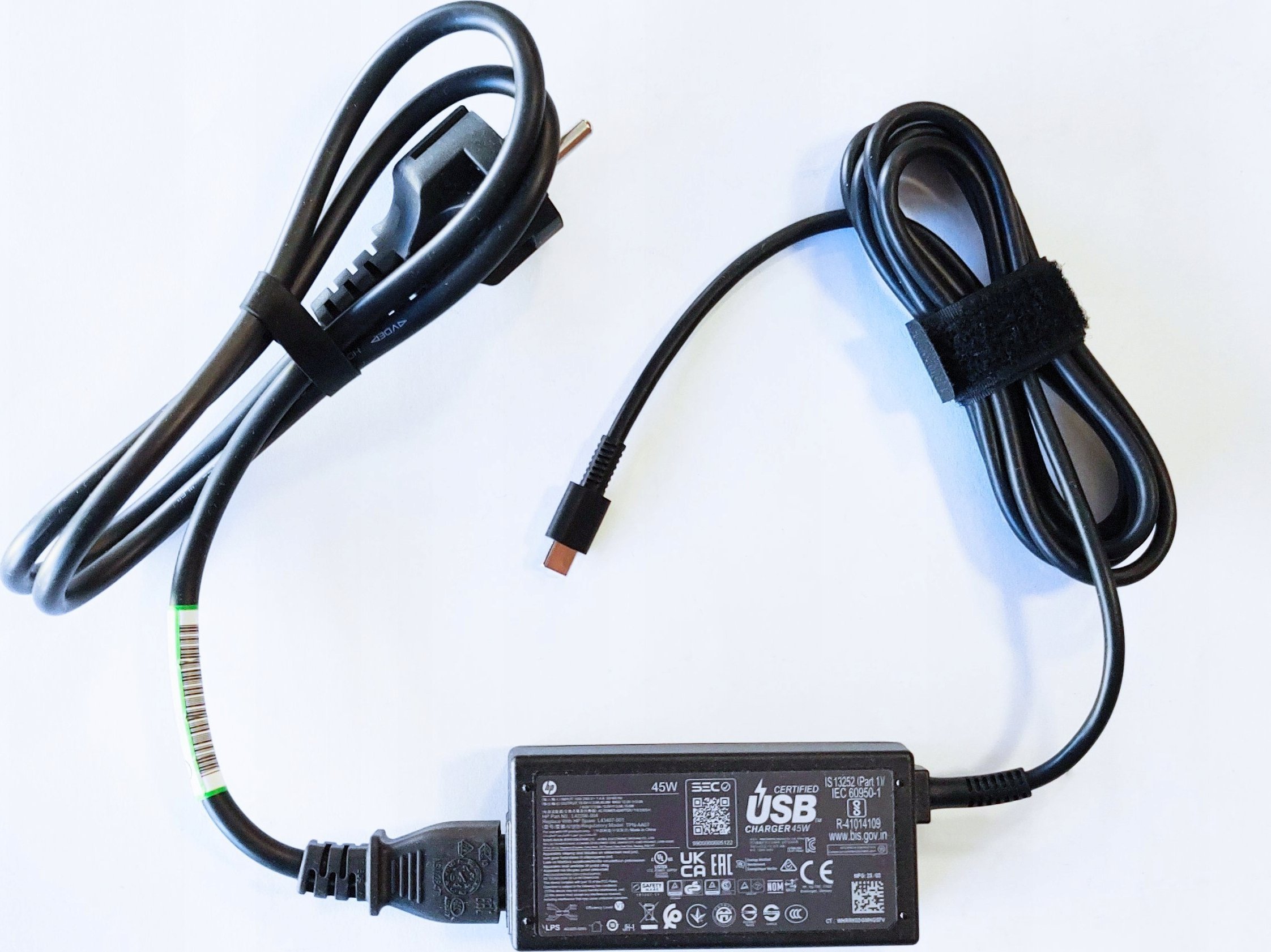 Zasilacz do laptopa HP 45W RC AC Adapter USB-C connec