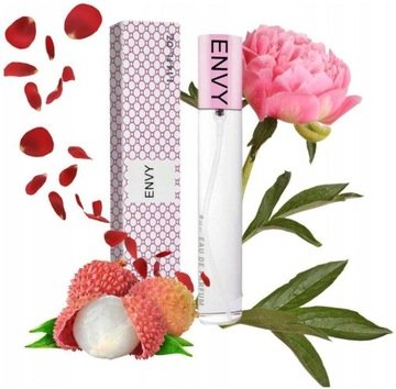 Perfumy Damskie Envy Kwiatowe Owocowe Brzoskwinia Jaśmin Mango Piżmo 33ML