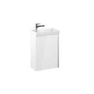 Szafki łazienkowe - Elita 167362 SET SPRING 45 1D WHITE HG PDW - miniaturka - grafika 1