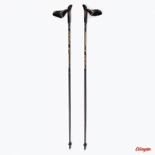 Kije Nordic Walking Fizan Runner 40% Carbon Gold - Kije trekkingowe - miniaturka - grafika 1
