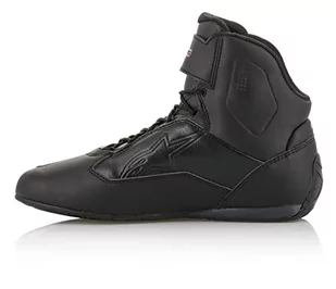Alpinestars NC, Ballet Płaski Unisex-Dorosły, Czarny Biały, 40 EU - Buty motocyklowe - miniaturka - grafika 1