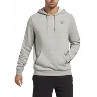 Bluzy sportowe męskie - Bluza na co dzień męska REEBOK z kapturem - miniaturka - grafika 1