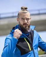 Czapki i chusty sportowe damskie - Ardon H6630 - ARDON CREATRON chusta kominowa wielofunkcyjna idealny towarzysz podczas niekorzystnej pogody - niebieski H6630 - UNISEX - miniaturka - grafika 1